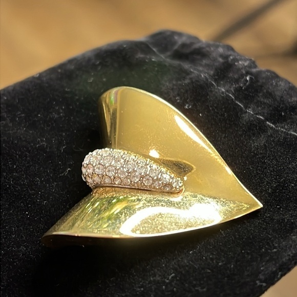 Vintage Givenchy Goldtone Brooch - Picture 4 of 6